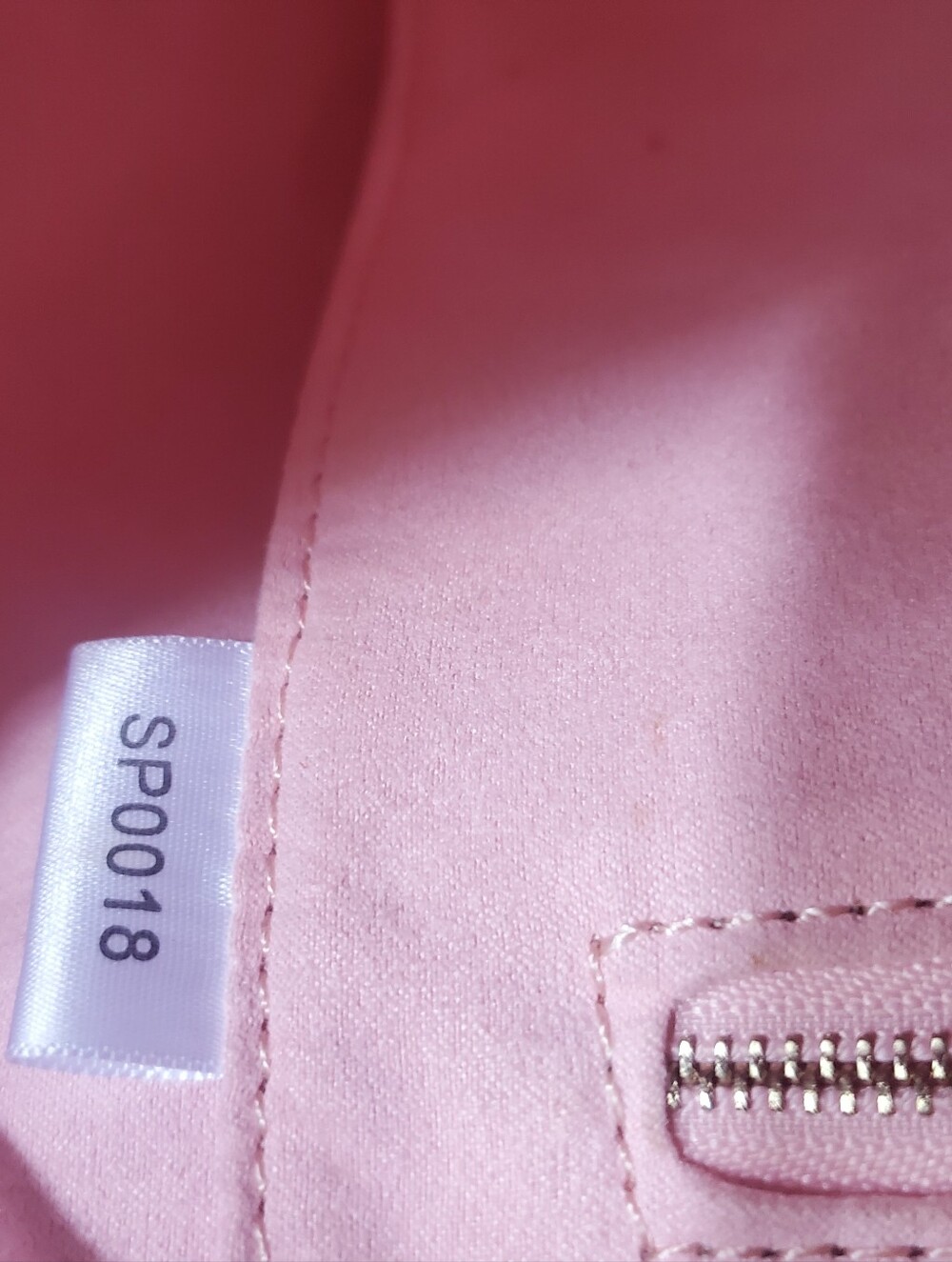 Pink Embossed Neverfull MM tote - Picture 10 of 10